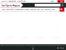 Tablet Screenshot of lastijerasmagicas.com